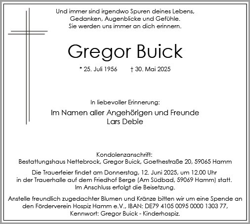 Gregor Buick
