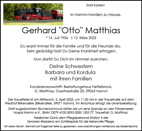 Gerhard Matthias