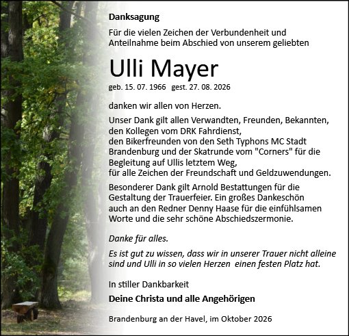 Ulli Mayer