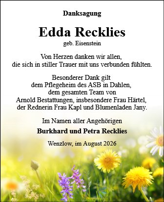 Edda Recklies