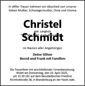 Christel Schmidt