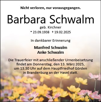 Barbara Schwalm
