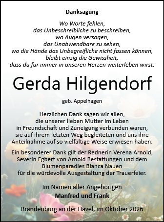 Gerda Hilgendorf