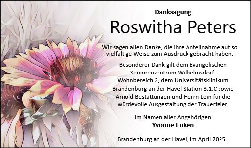 Roswitha Peters