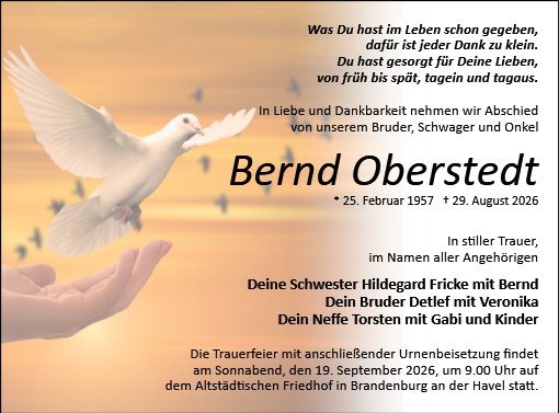 Bernd Oberstedt