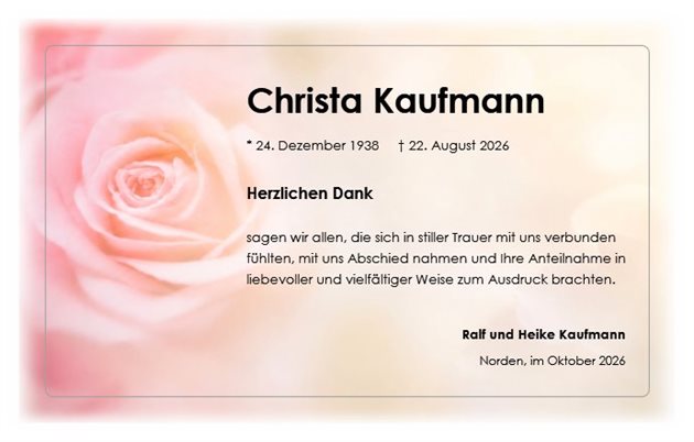 Christa Kaufmann