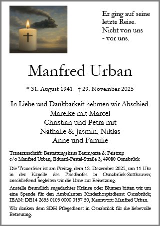 Manfred Urban