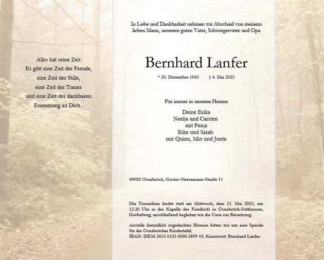 Bernhard Lanfer
