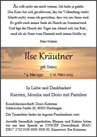 Ilse Kräutner