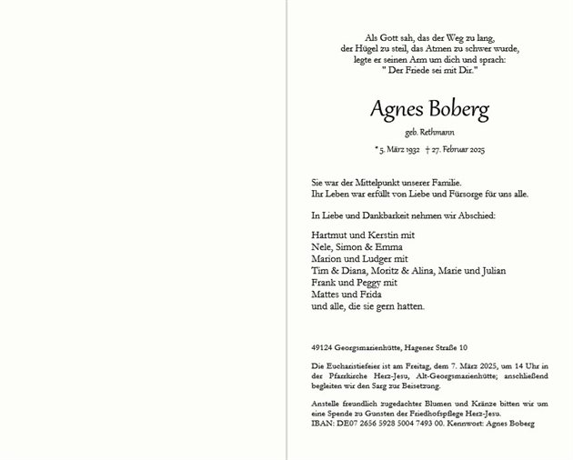 Agnes Boberg