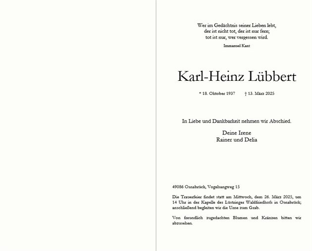 Karl-Heinz Lübbert
