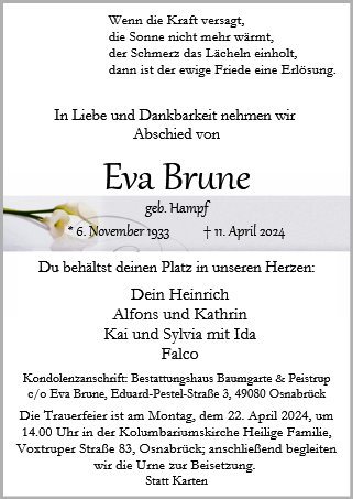 Eva Maria Brune