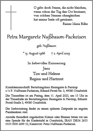 Petra Nußbaum-Packeisen