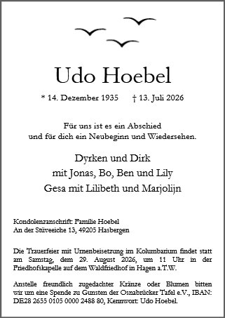 Udo Hoebel
