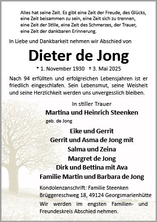 Dieter de Jong