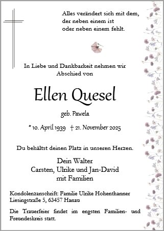 Ellen Quesel