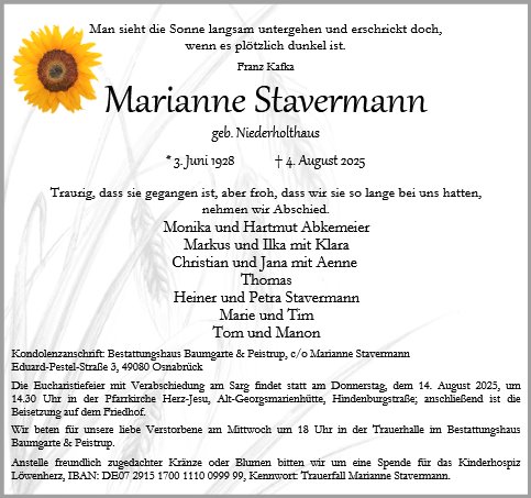 Marianne Stavermann