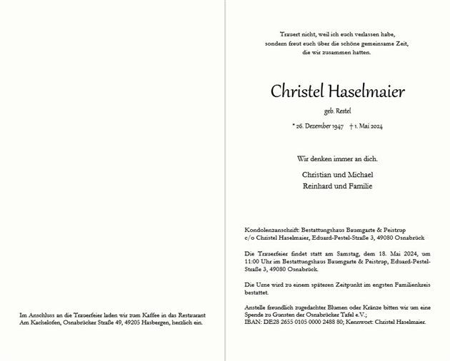 Christel Haselmaier