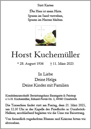 Horst Kuchemüller