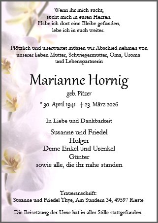 Maria Anna Hornig