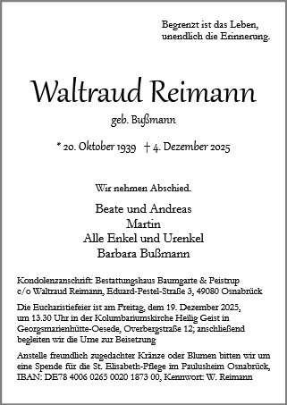 Waltraud Reimann