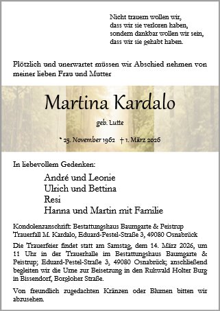 Martina Kardalo