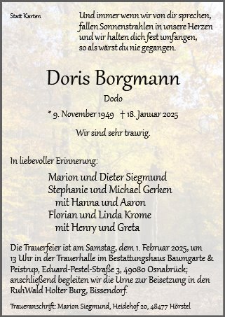 Doris Borgmann