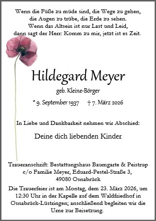 Hildegard Meyer