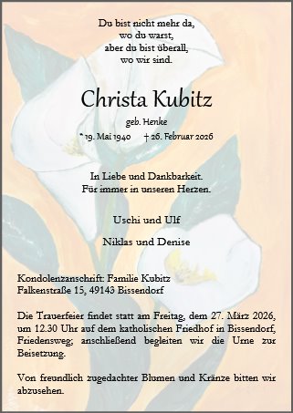 Christa Kubitz