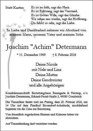Joachim Determann