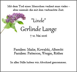 Gerlinde Lange
