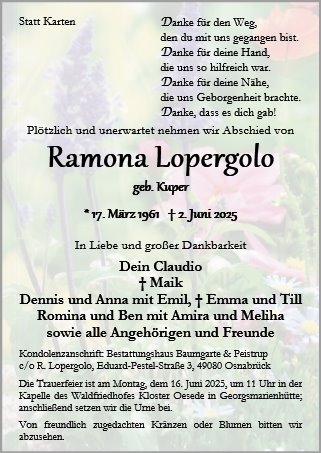 Ramona Lopergolo