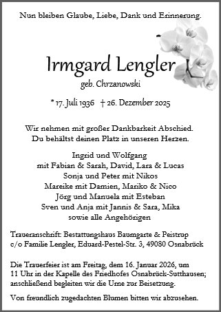 Irmgard Lengler