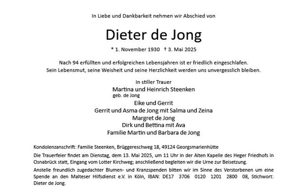 Dieter de Jong