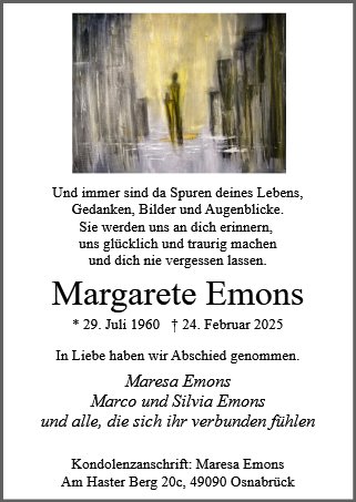 Margarete Emons