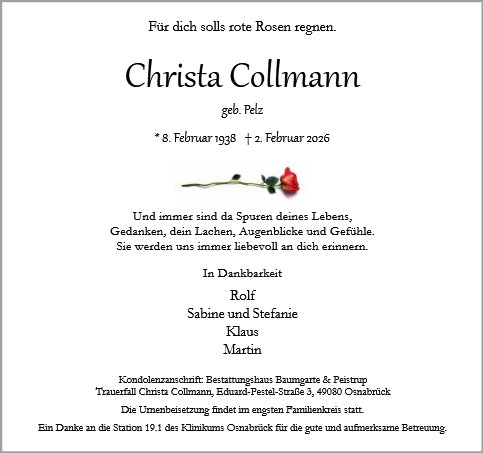 Christa Collmann