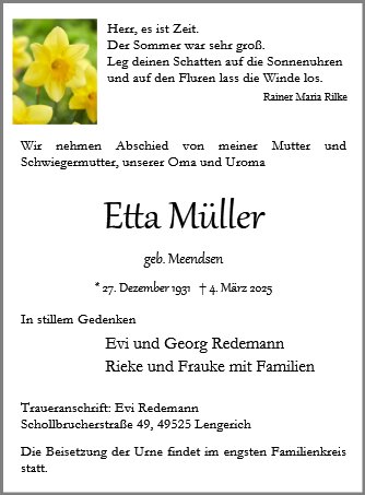 Etta Müller