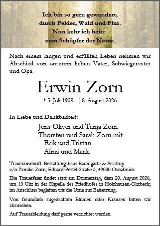 Erwin Zorn