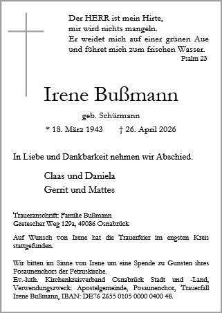 Irene Bußmann