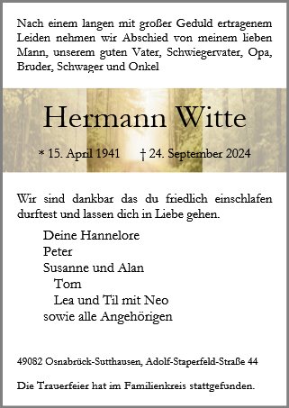Hermann Witte