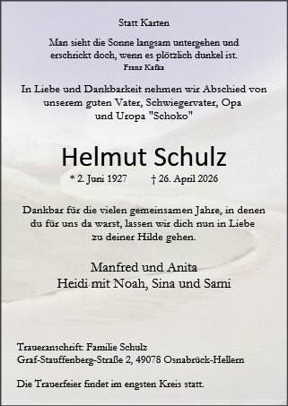 Helmut Schulz