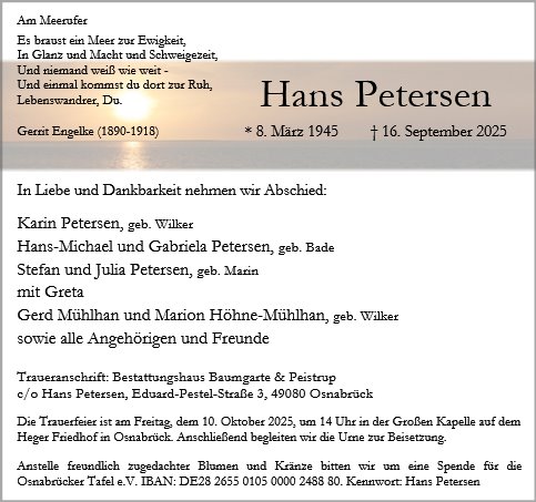 Hans Petersen