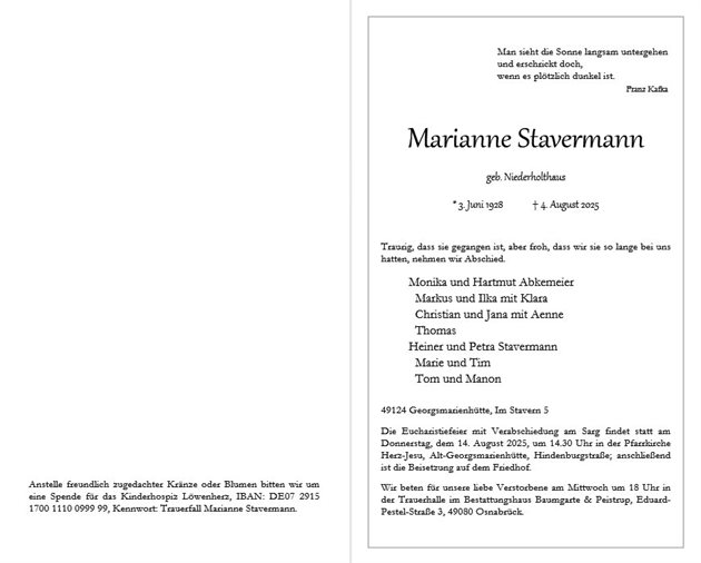 Marianne Stavermann