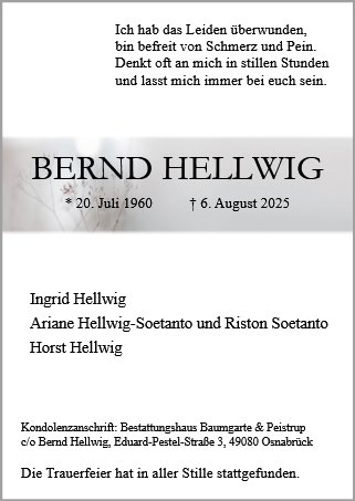 Bernd Hellwig