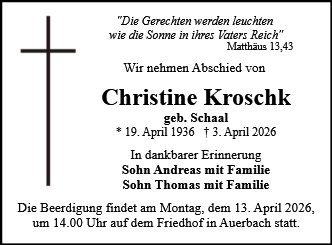 Christine Kroschk