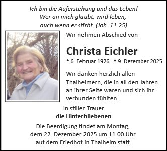 Christa Eichler