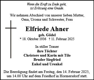 Elfriede Ahner