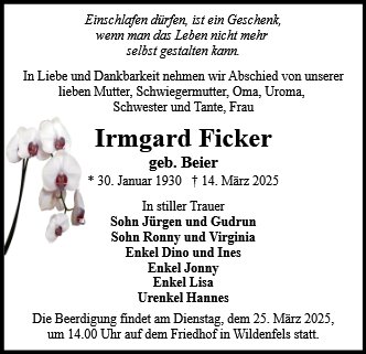 Irmgard Ficker