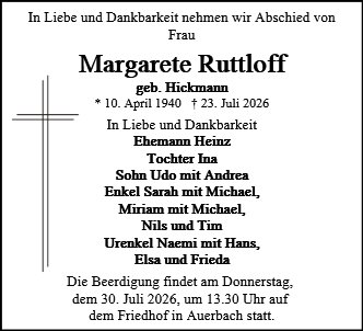 Margarete Ruttloff