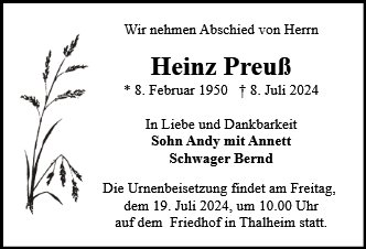 Heinz Preuß